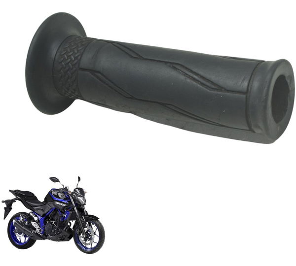 Manopla Esquerda Yamaha Mt 03 16-19 Original Preto
