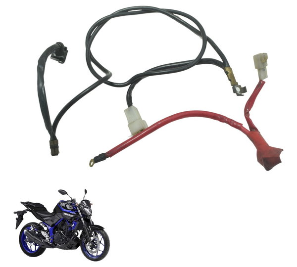 Cabo +/- Bateria Yamaha Mt 03 16-19 Original
