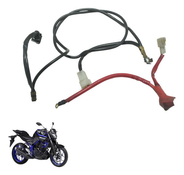 Cabo +/- Bateria Yamaha Mt 03 16-19 Original