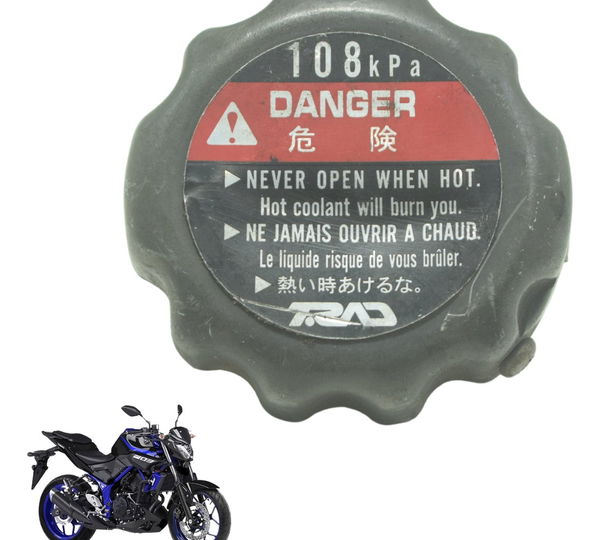 Tampa Radiador Yamaha Mt 03 16-19 Original