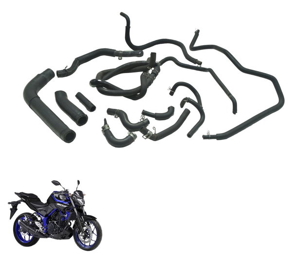 Kit Mangueira Yamaha Mt 03 16-19 Original