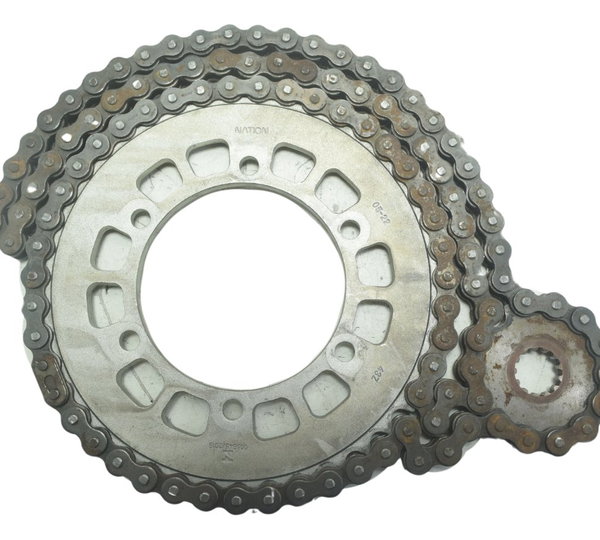 Kit Relação Nation Yamaha Mt 03 16-19 Prateado