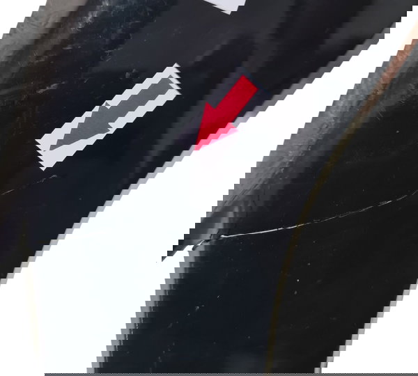 Carenagem Bananinha Farol Esq Cg 160 Fan 22/24 Detalhe 53685 Preto