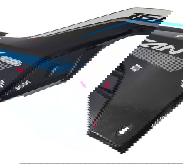 Carenagem Lateral Dir Honda Cg 160 Fan 16/24 Trincada 53623 Preto