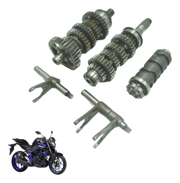 Caixa Marcha Câmbio Yamaha Mt 03 16-19 Original