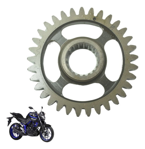 Engrenagem Yamaha Mt 03 16-19 Original