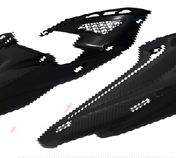 Carenagem Acabamento Aba Cb 500f 24/24 L/e Ralada 53708 Preto