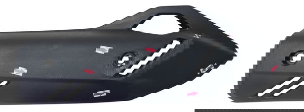 Protetor Escapamento Honda Pcx 160 23/24 Orig Trinco 53664