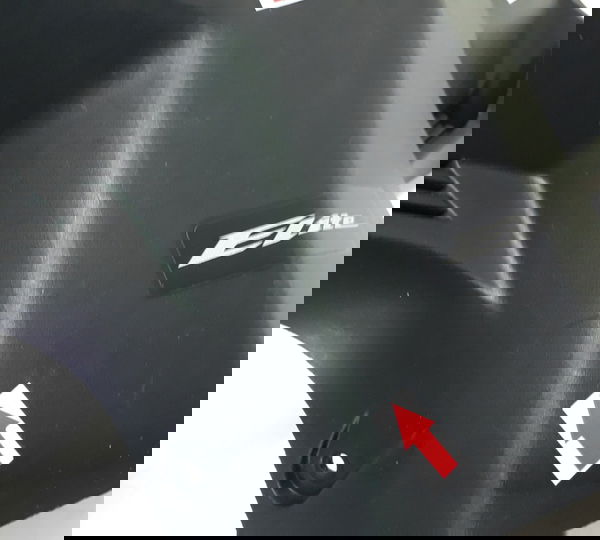 Carenagem Painel Honda Elite 125 19/24 Orig Detalhes 7860 Preto