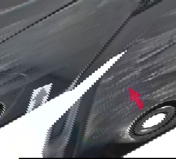 Carenagem Lateral Esq Honda Cg 160 Start 16/24 Avaria 53611 Preto