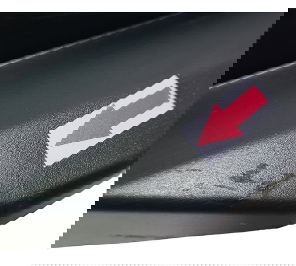 Carenagem Lateral Esq Honda Cg 160 Start 16/24 Avaria 53611 Preto