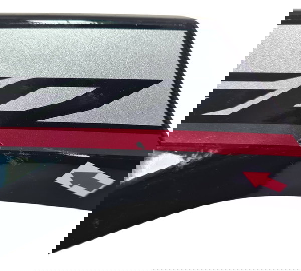 Carenagem Lateral Dir Honda Cg 160 Titan 19/24 Detalhe 53612 Preto