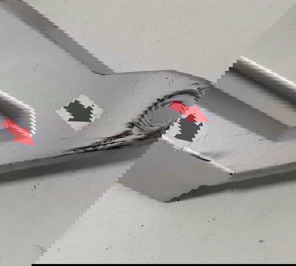 Carenagem Acabamento Lateral Adv 150 24/24 L/d Orig 53609 Prateado