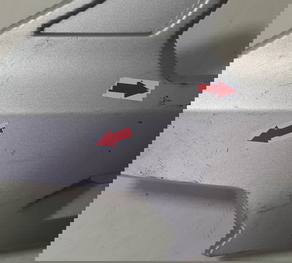 Carenagem Acabamento Lateral Adv 150 24/24 L/d Orig 53609 Prateado