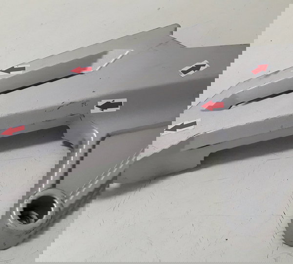 Carenagem Acabamento Lateral Adv 150 24/24 L/d Orig 53609 Prateado