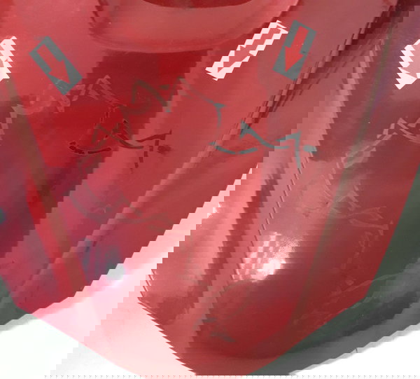 Carenagem Frontal Honda Sh 150 Orig Detalhes 53630 Vermelho