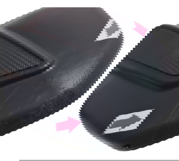 Retrovisor Esquerdo Honda Cg 160 16/24 Detalhes 53651