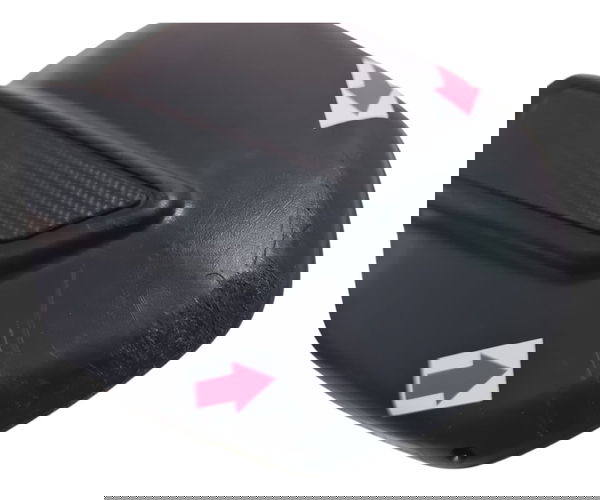 Retrovisor Esquerdo Honda Cg 160 16/24 Detalhes 53651