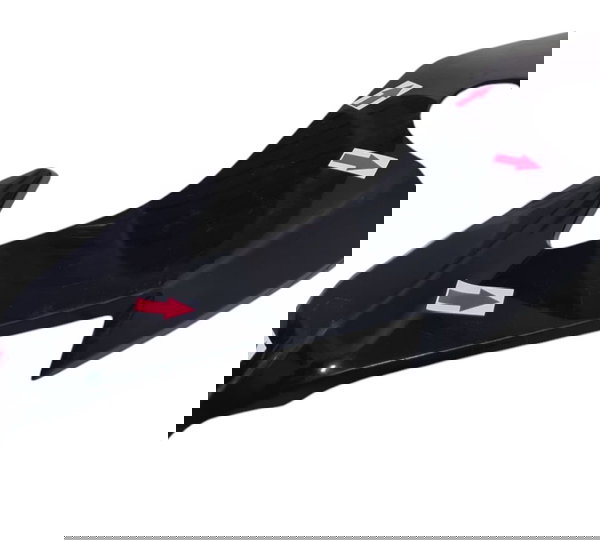 Carenagem Bananinha Farol Dir Cg 160 Fan 22/24 Avaria 53551 Preto