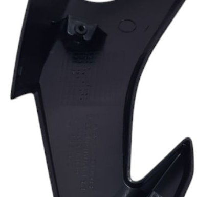 Carenagem Bananinha Farol Dir Cg 160 Fan 22/24 Avaria 53551 Preto