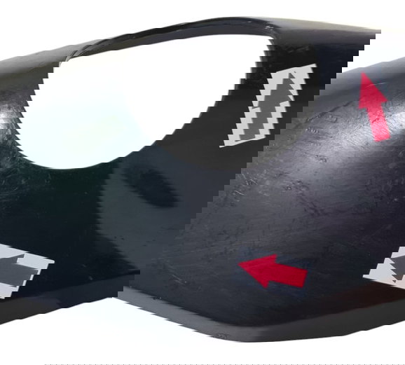 Carenagem Bananinha Farol Dir Cg 160 Fan 22/24 Avaria 53551 Preto