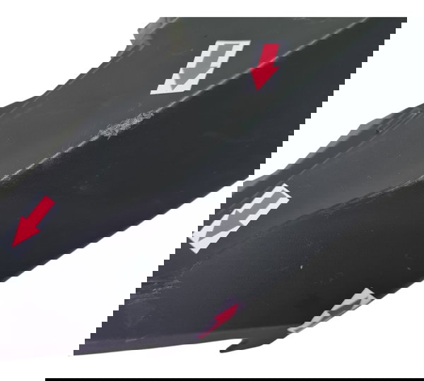 Carenagem Acabamento Rabeta Dir Honda Adv 150 Detalhes 53576 Preto