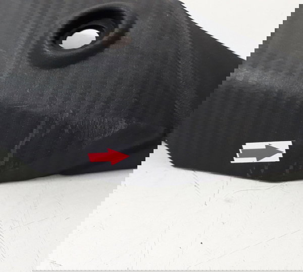 Protetor Escapamento Honda Elite 125 18/23 Ori Detalhe 53550