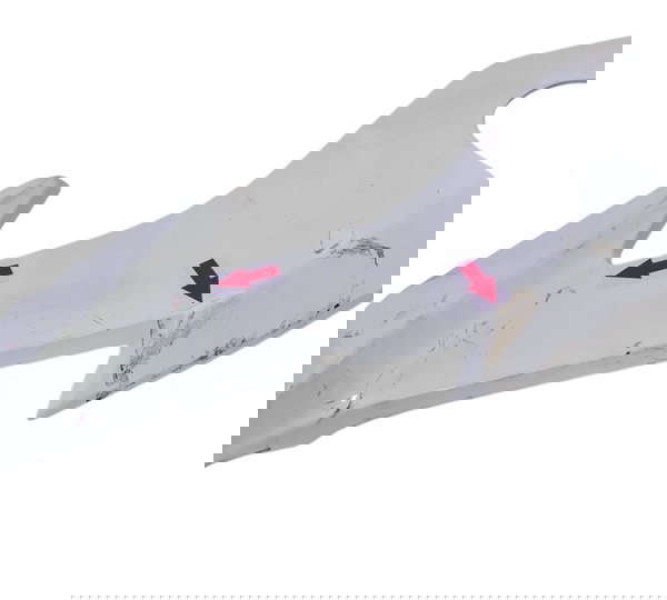 Carenagem Bananinha Dir Cg 160 Cargo 22/24 Avaria 53552 Branco