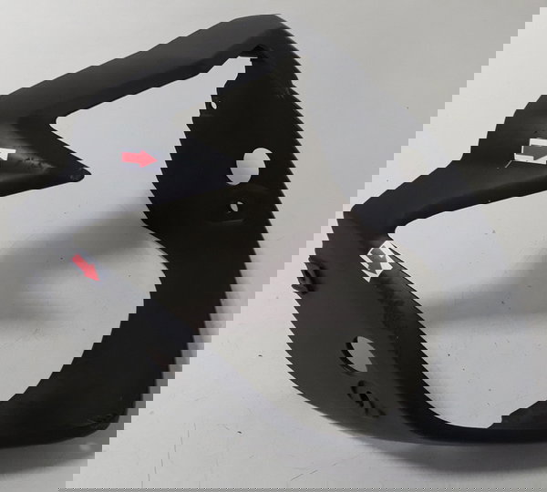 Carenagem Mascara Farol Fazer 250 11/17 Orig Detalhe 53474 Preto