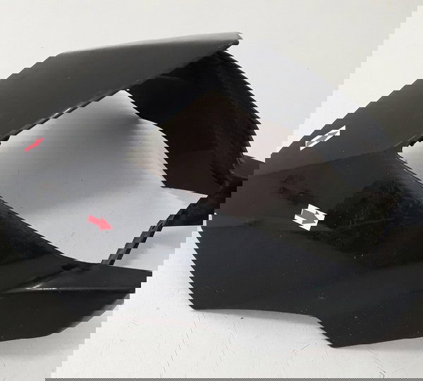 Carenagem Mascara Farol Xtz 250 Lander 07/17 Detalhe 1664 Preto