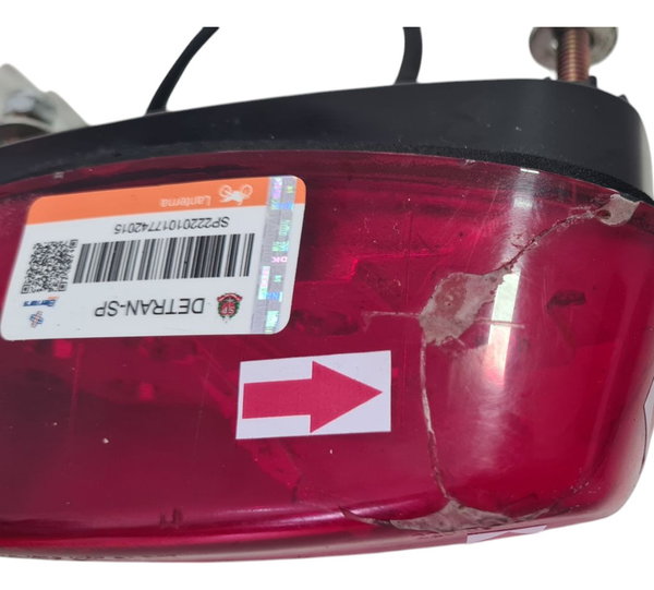 Lanterna Traseira Buell Xb12x 2008 Orig Descrição 53257 Ambos Lados Vermelho