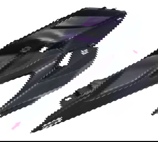 Acabamento Interno Aba Cg 160 Fan 22/24 L/d Orig 53126 Preto