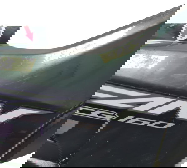 Carenagem Lateral Dir Honda Cg 160 Fan 16/24 Descrição 53038 Preto