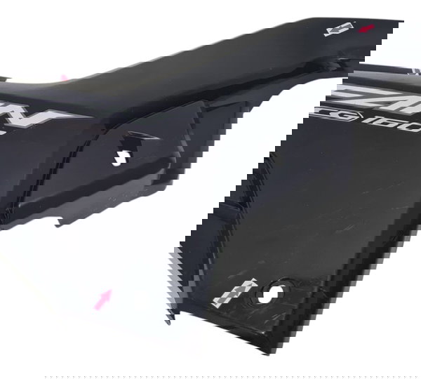 Carenagem Lateral Dir Honda Cg 160 Fan 16/24 Descrição 53038 Preto