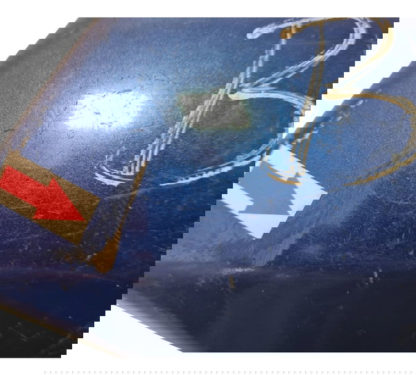 Carenagem Paralama Lateral Dir Biz 100 98/04ori 31656 Avaria Azul