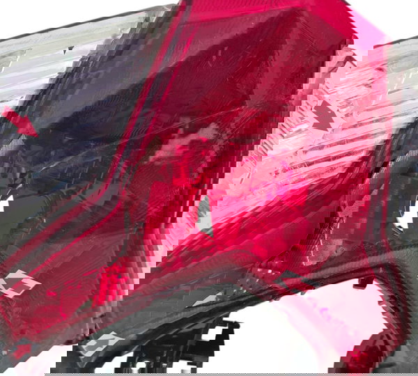 Lanterna Traseira Honda Elite 125 19/24 Orig Quebrada 53109 Ambos Lados Vermelho