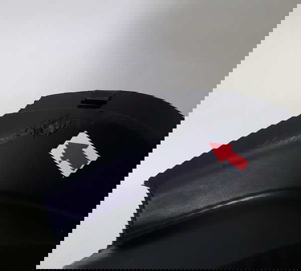 Carenagem Lateral Honda Elite 125 25/25 L/d Detalhe 53095 Preto