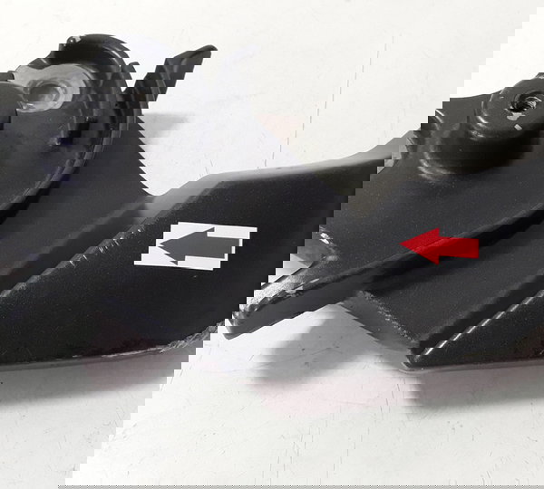 Alça Traseira Honda Cb 300f Twister 23/25 L/e Ralada 52887 Preto