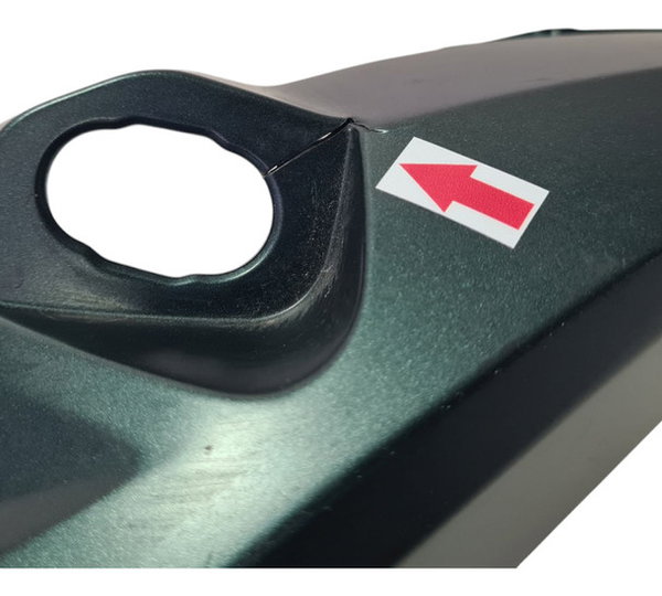 Carenagem Lateral Esq Honda Adv 150 20/24 Avaria 53188 Verde-escuro