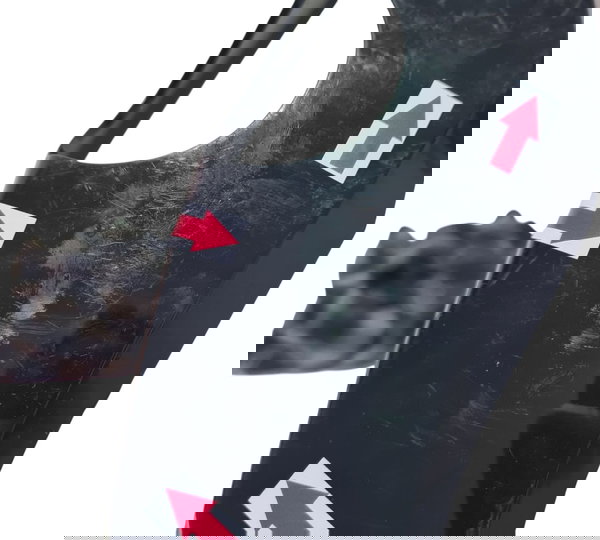 Carenagem Bananinha Esq Cg 160 Fan 23/24 Ori Descrição 53190 Preto