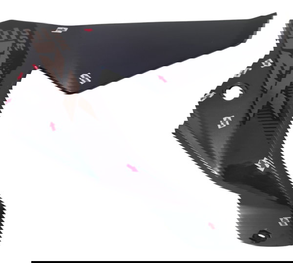 Carenagem Aba Tanque Dir Honda Xre 300 2022 Trincada 53128 Cinza-escuro