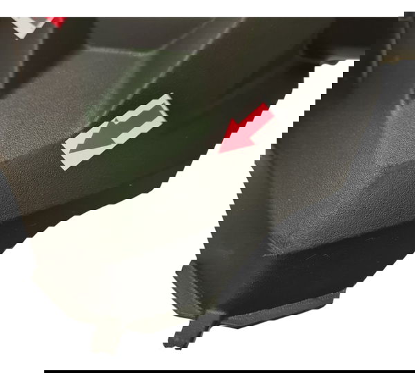 Carenagem Superior Painel Cb 300 Twister 23/24 Avaria 53023 Preto