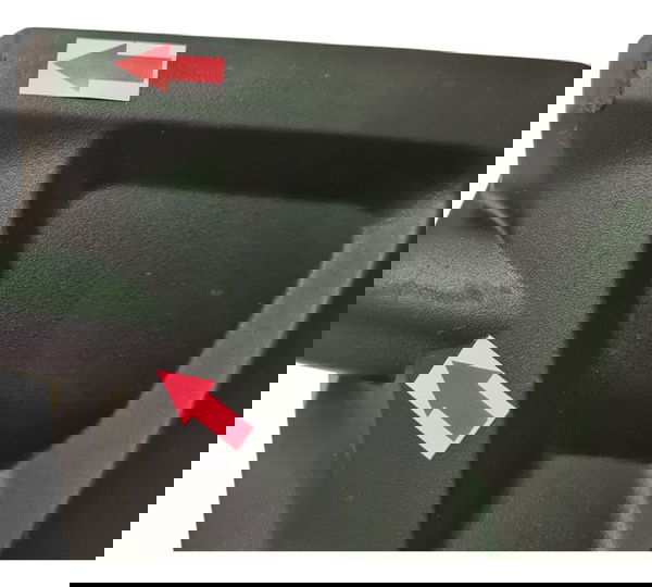 Carenagem Superior Painel Cb 300 Twister 23/24 Avaria 53023 Preto