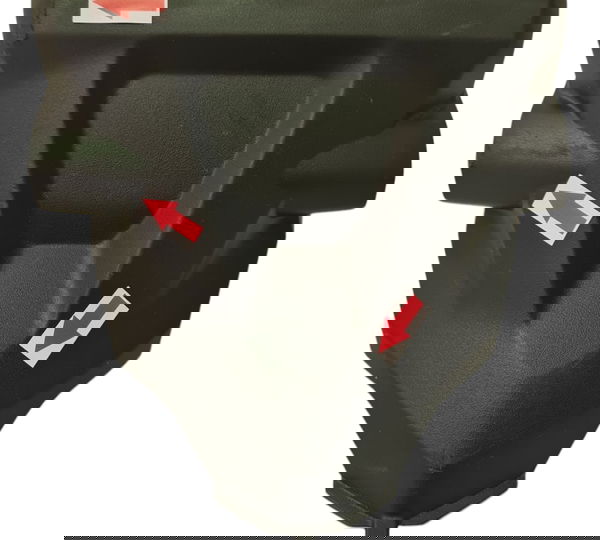 Carenagem Superior Painel Cb 300 Twister 23/24 Avaria 53023 Preto