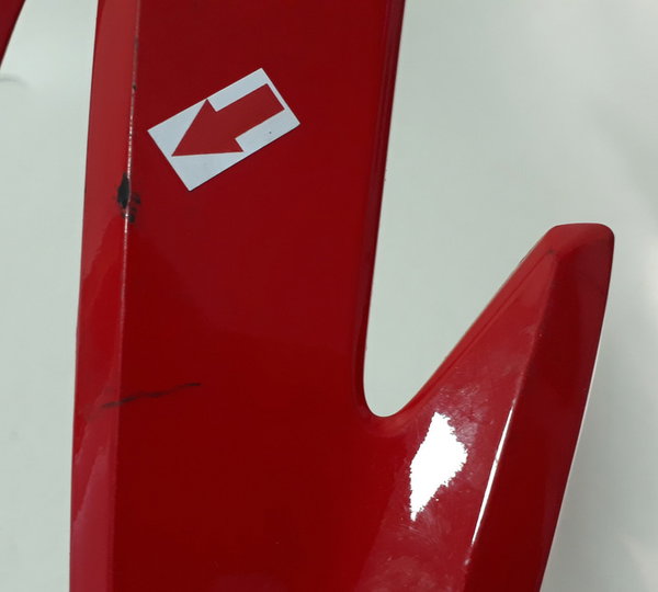 Carenagem Bananinha Esq Cb 300 Twister 23/24 Avaria 53000 Vermelho