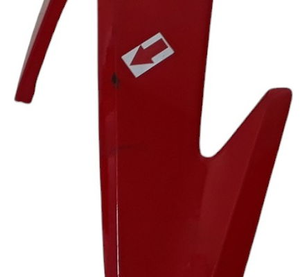 Carenagem Bananinha Esq Cb 300 Twister 23/24 Avaria 53000 Vermelho