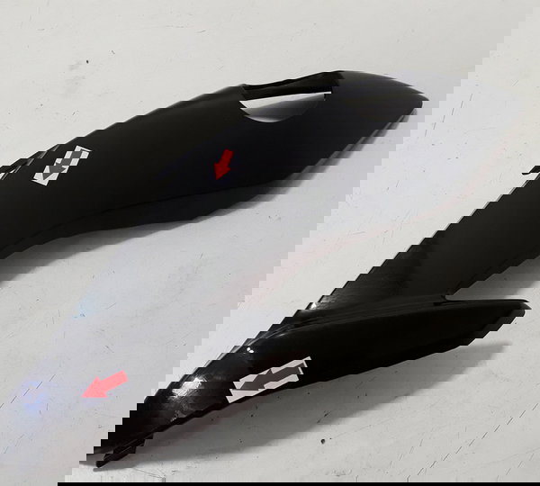 Carenagem Bananinha Esq Cg 160 Fan 23/24 Ori Descrição 53191 Preto