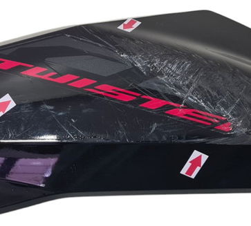 Carenagem Aba Tanque Esq Cb 300 Twister 23/25 Avaria 53042 Preto