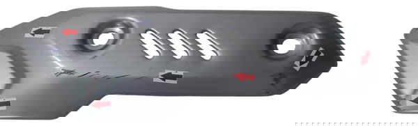 Protetor Escapamento Honda Elite 125 25/25 Orig 53039