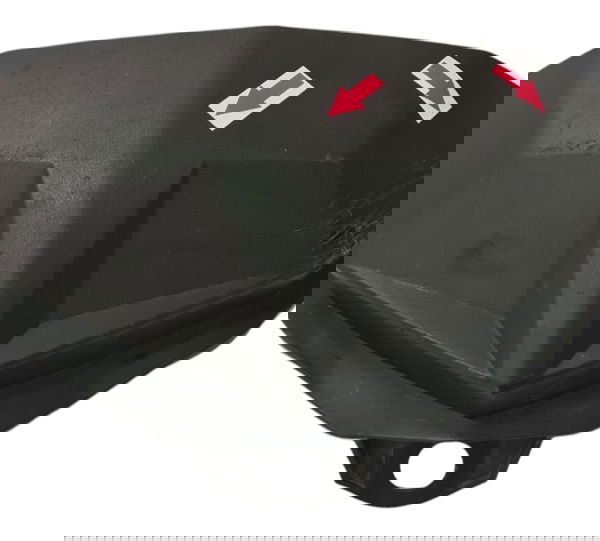 Carenagem Frontal Painel Cb 250 Twister 16/21 Detalhe 53064 Preto